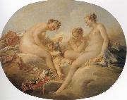 Francois Boucher Cupid and the Graces Germany oil painting artist